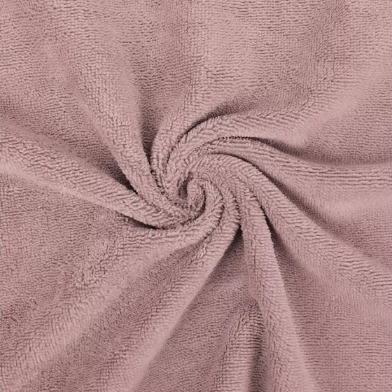 Bamboebadstof, oud roze