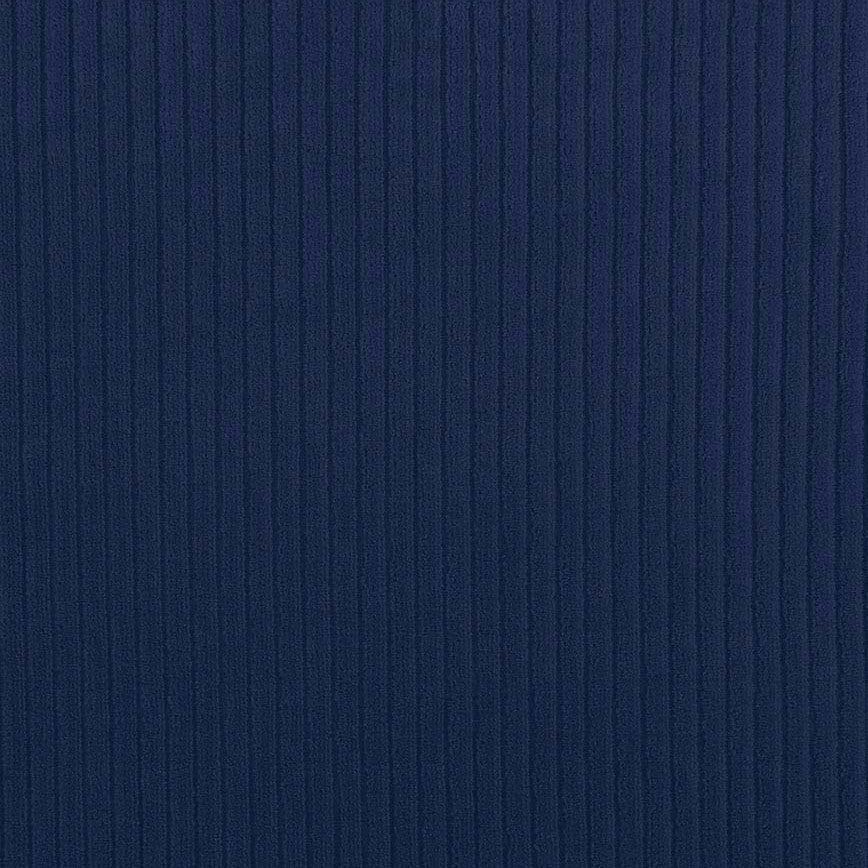 Corduroy rib fluweel stretch, nachtblauw