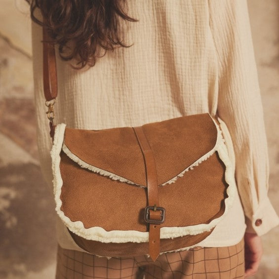 
                  
                    Suede teddy stof, camelkleur, Katia Fabrics
                  
                