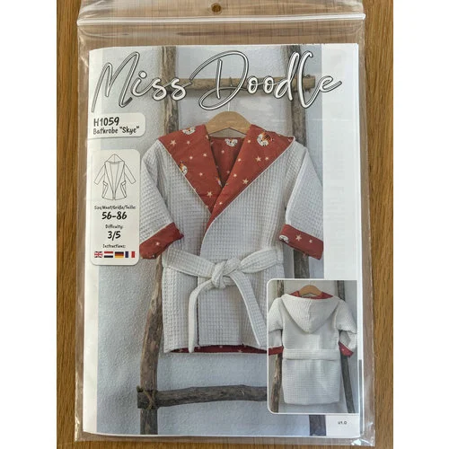 Patroon - babybadjasje