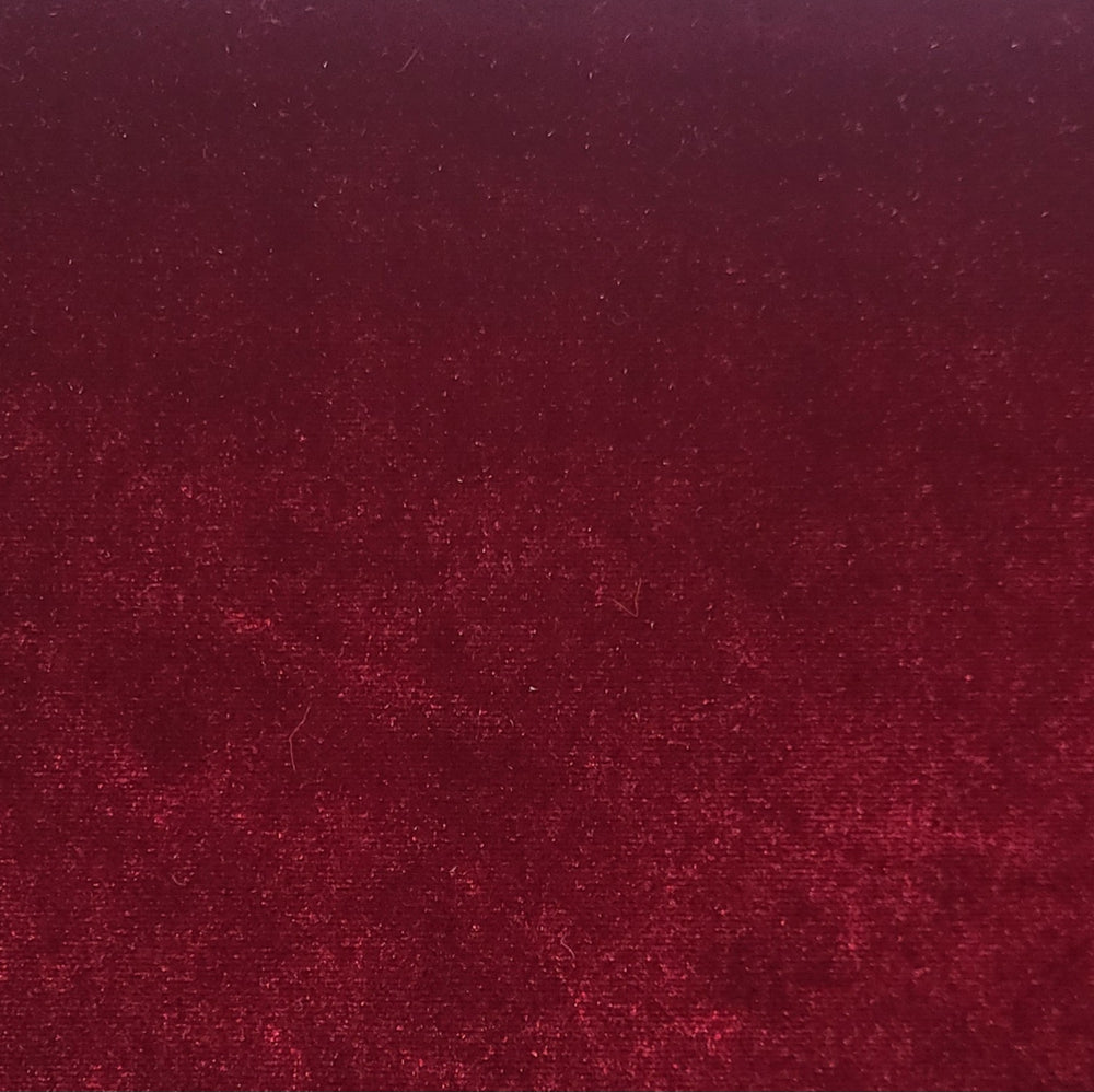 Fluweel (stretch), wijnrood