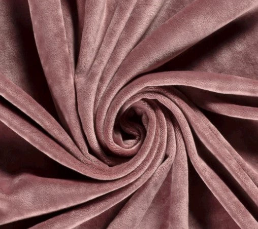 
                  
                    Fluweel (stretch), oudroze
                  
                